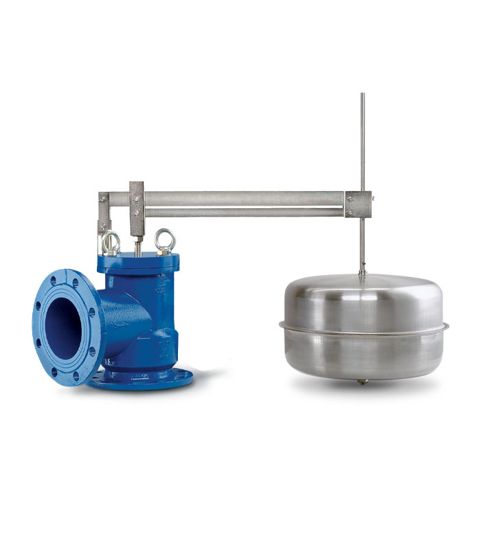 AUGUSTA AUGUSTA – Float valve with angle pattern body, self-cleaning piston and compensated seat - Image 1