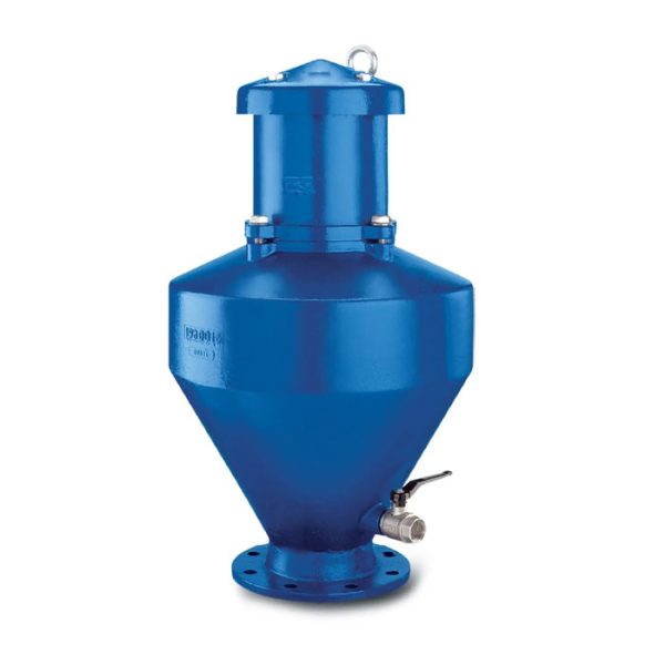 SCF – RFP – D – E Wastewater combination air valve with energizer and anti-surge mechanism
